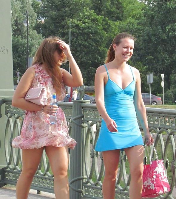 25P Candid Streets Babes by Voyeur TROC