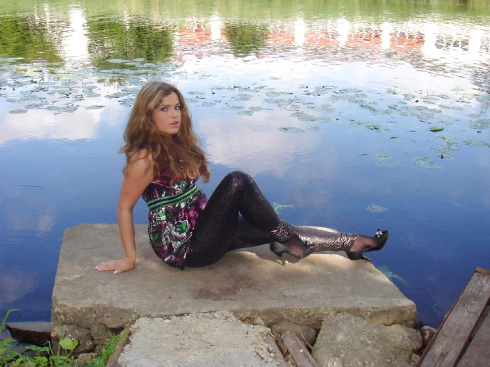 6P Lycra leggings and hose