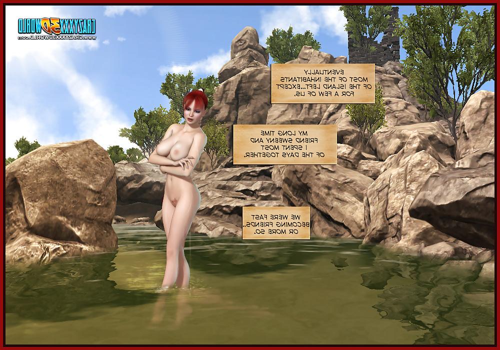 25P 3D Comic: Red Hand Jill 1