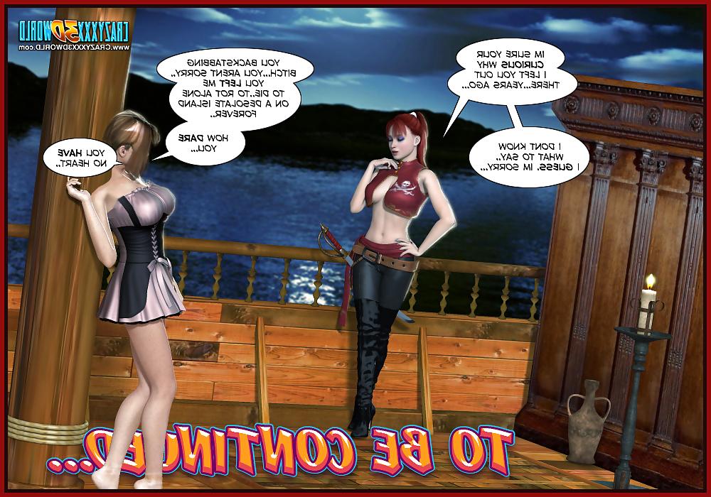 25P 3D Comic: Red Hand Jill 1