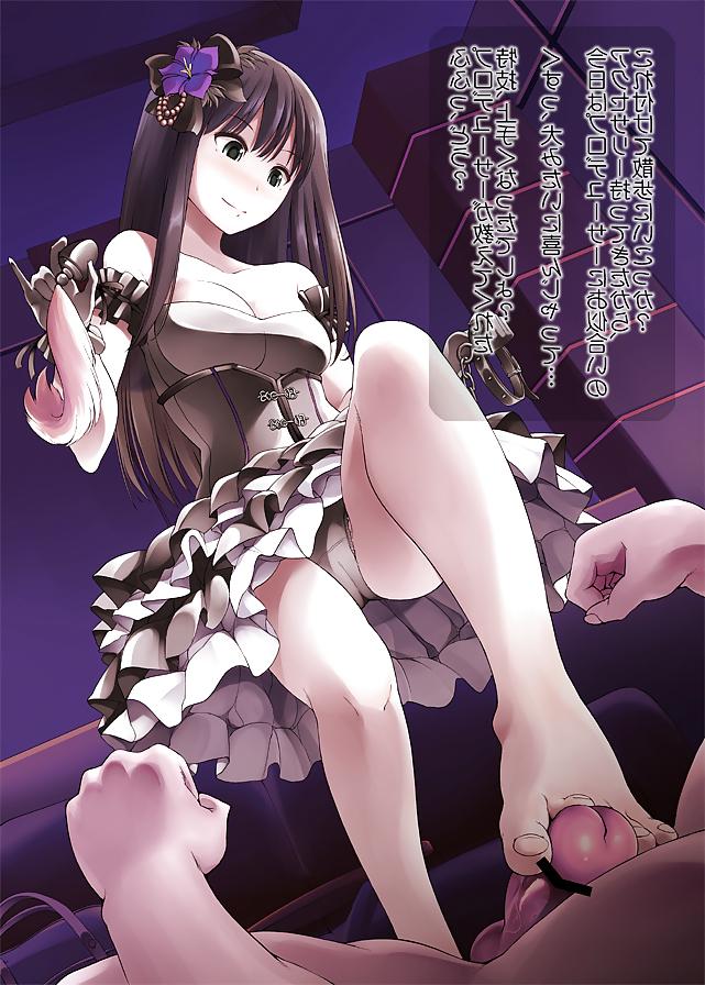 11P My Favorite Hentai Footjob Pics
