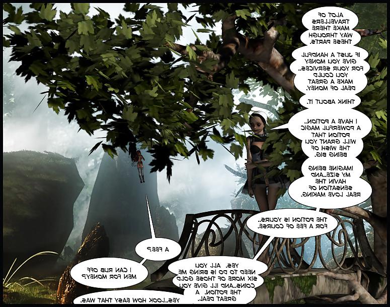 25P 3D Comic: Fairy