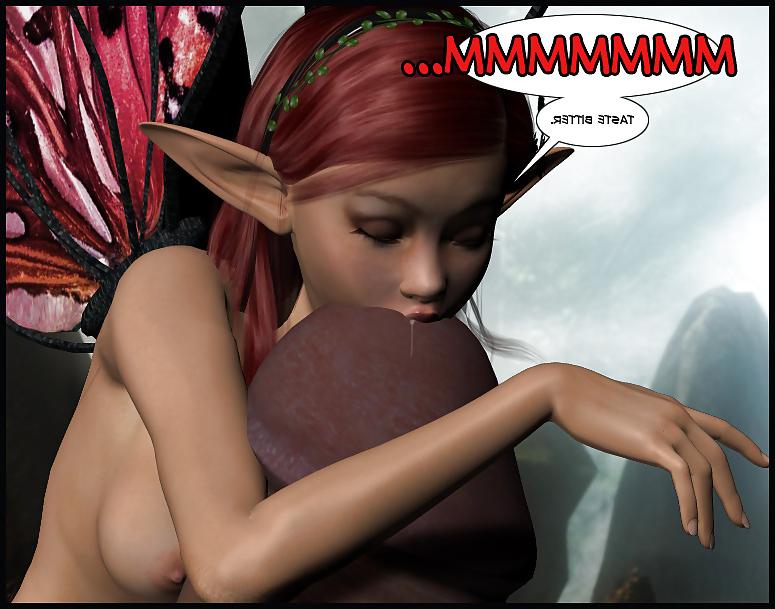 25P 3D Comic: Fairy