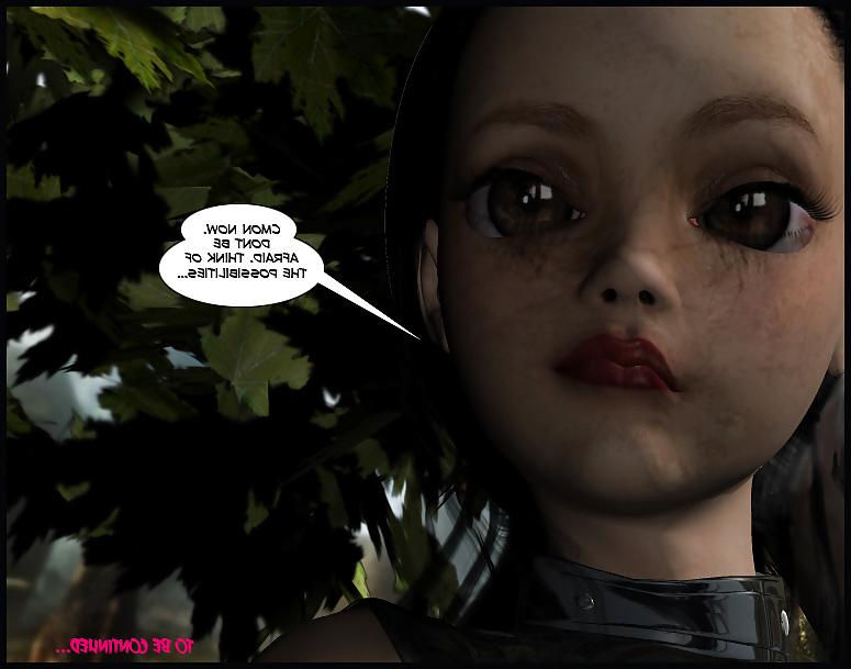 25P 3D Comic: Fairy