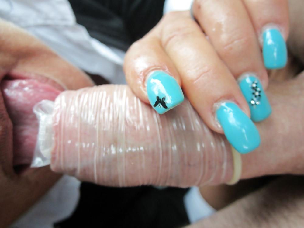 6P Nur mit condom