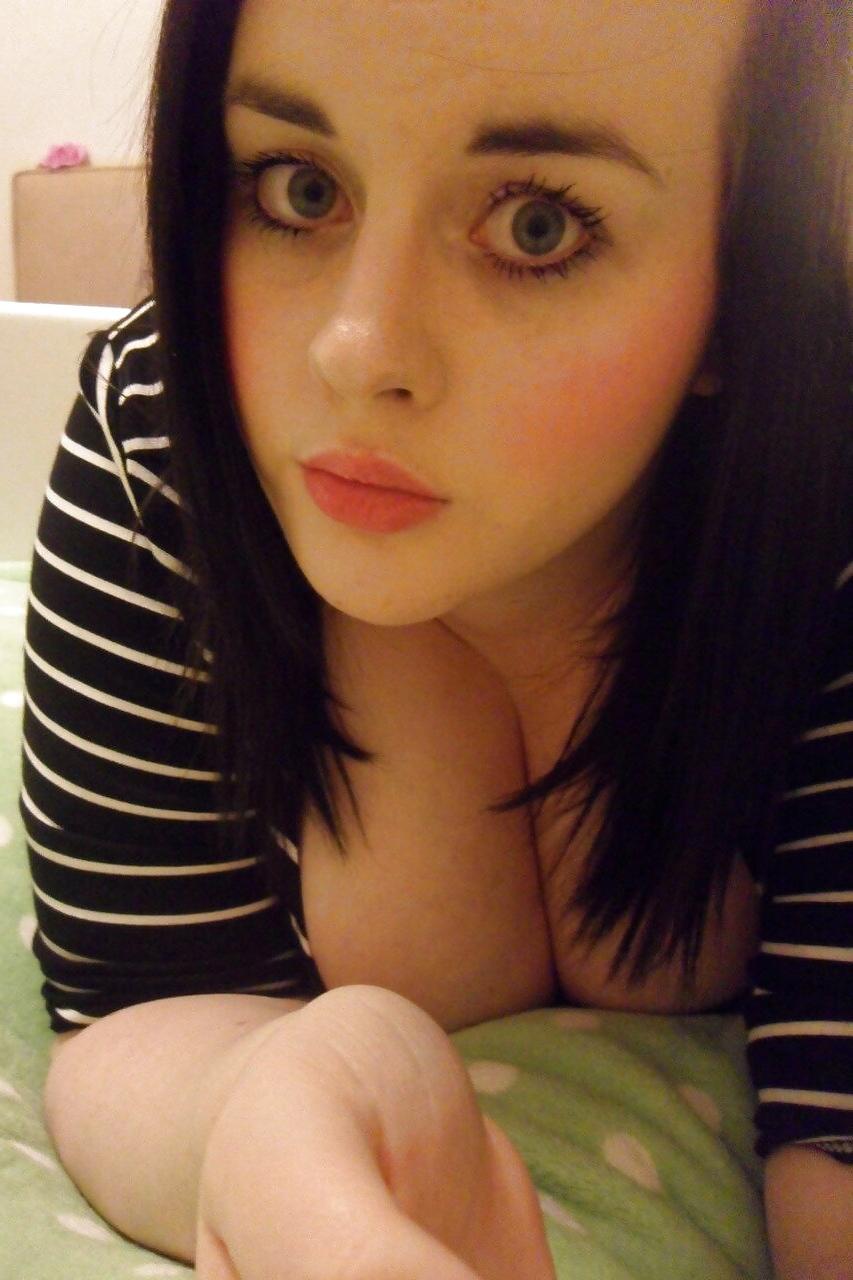 25P Big-eyed chubby beauty shows off her amazing tits Part 2