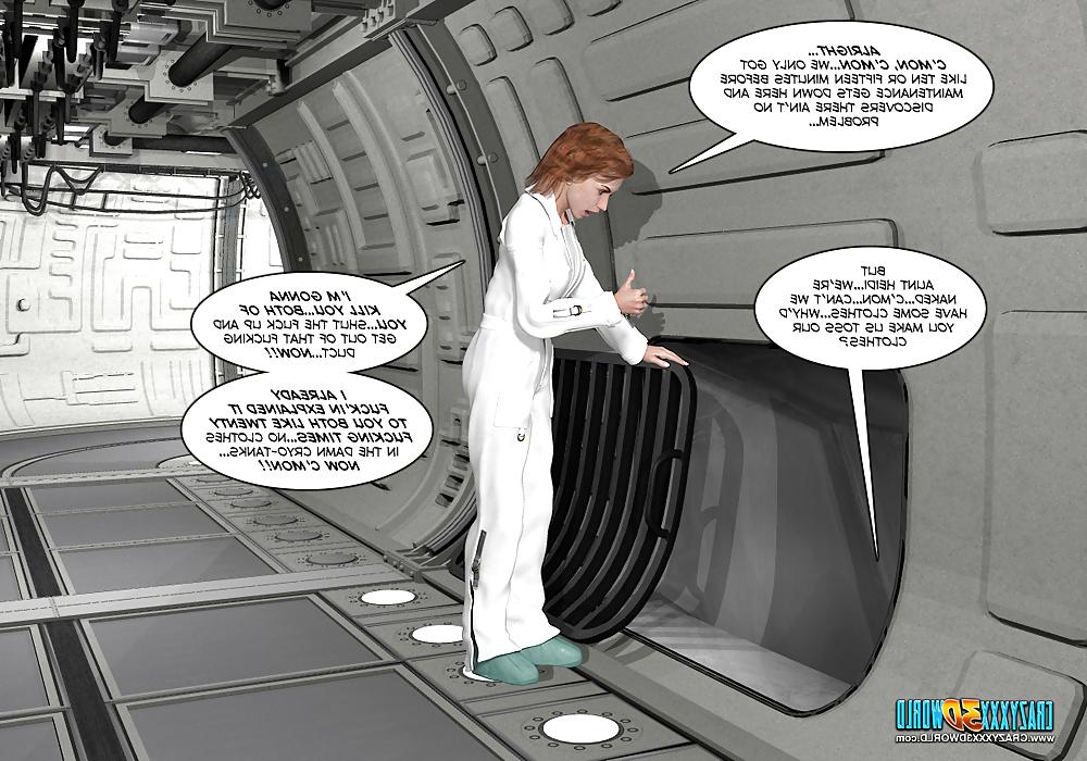 25P 3D Comic: Habitat 5. Episode 1.
