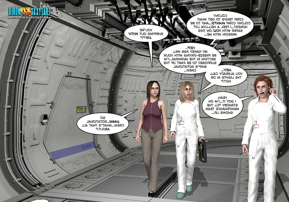 25P 3D Comic: Habitat 5. Episode 1.