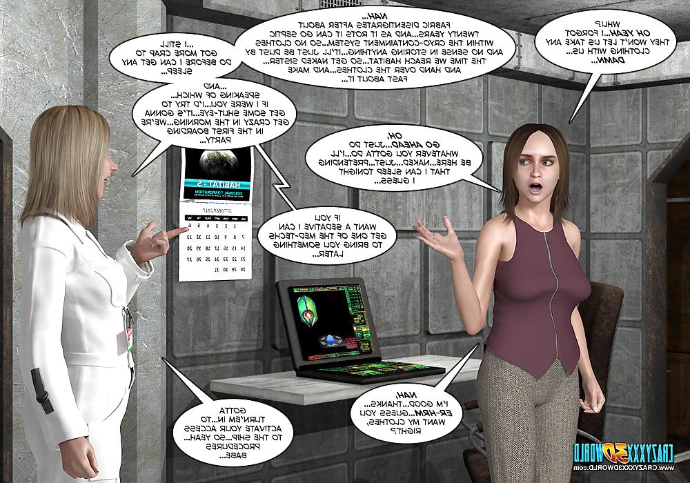 25P 3D Comic: Habitat 5. Episode 1.