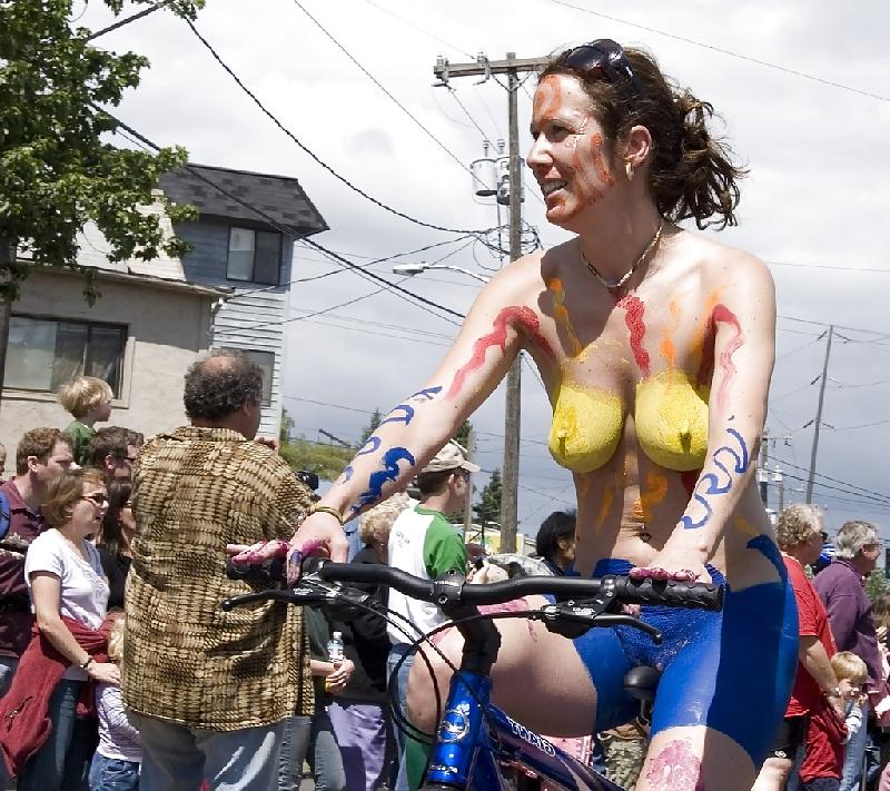 19P Sport Naked Bike #rec Pussy on Bycicle Gallery2