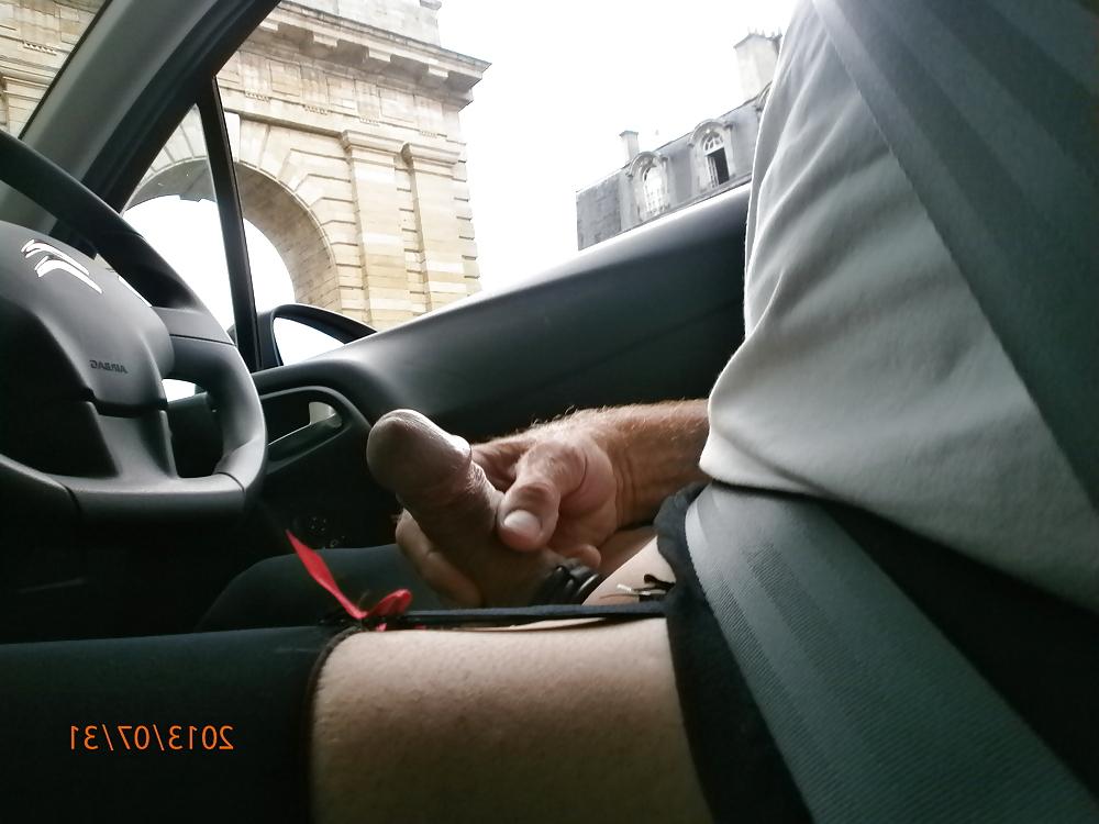 13P Public flashcock sexe exhib outdoor salope suce bordeaux lac