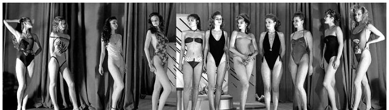 14P Vintage soviet beauty contest