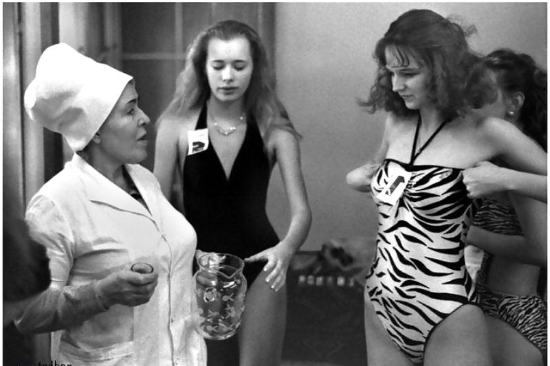 14P Vintage soviet beauty contest