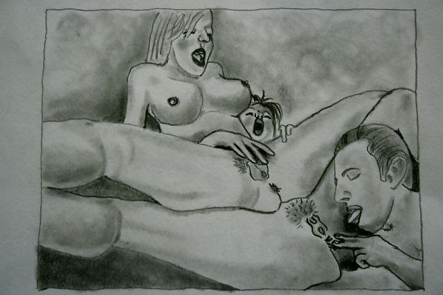 25P pencil drawings