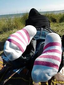 25P Socks Sneakers foot fetish
