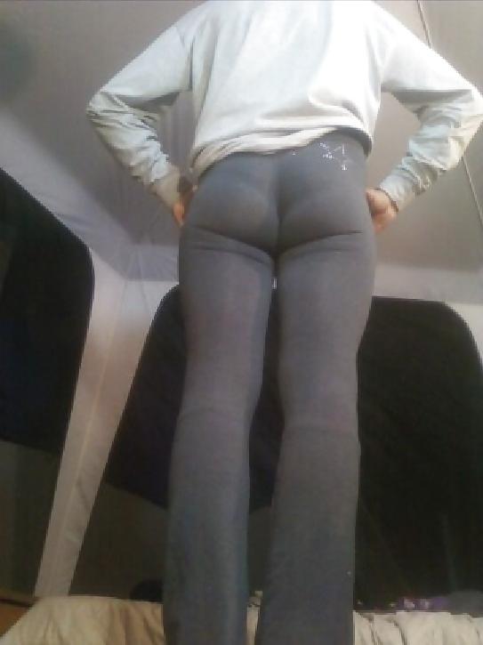5P See through yoga pants