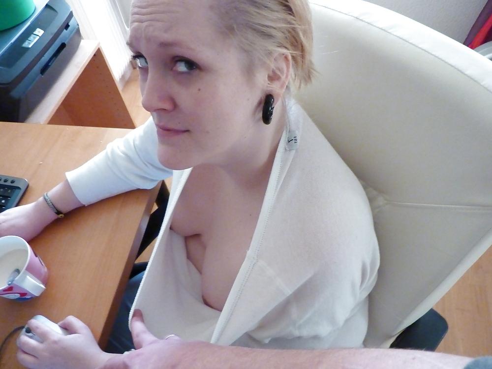 7P Swedish whore lina, downblouse