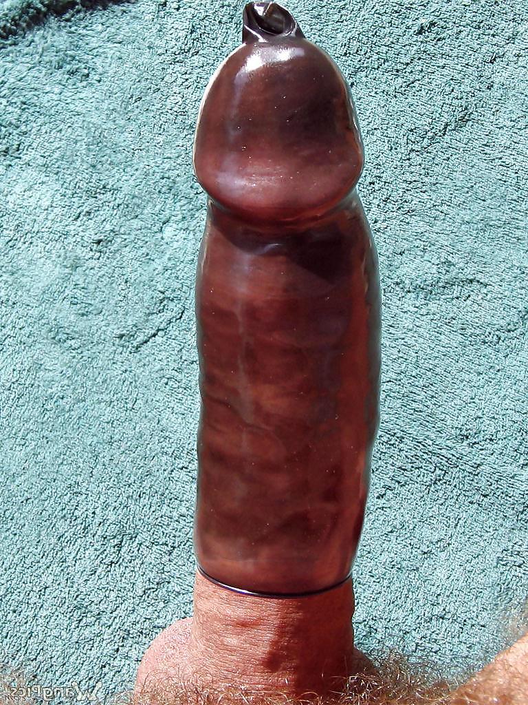 20P Dick in condom
