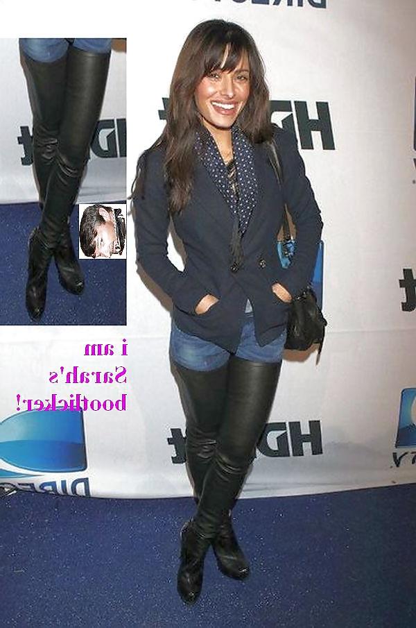 25P Sarah Shahi - feet, captions and fakes - Texas beauty