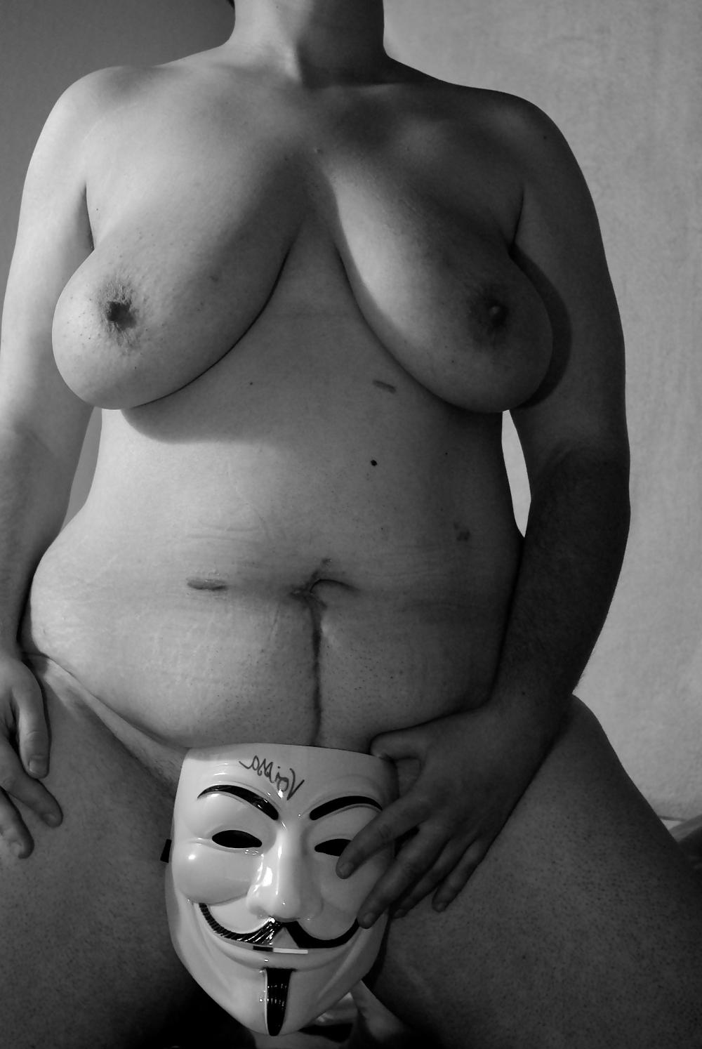 5P Guy Fawkes has big breasts...