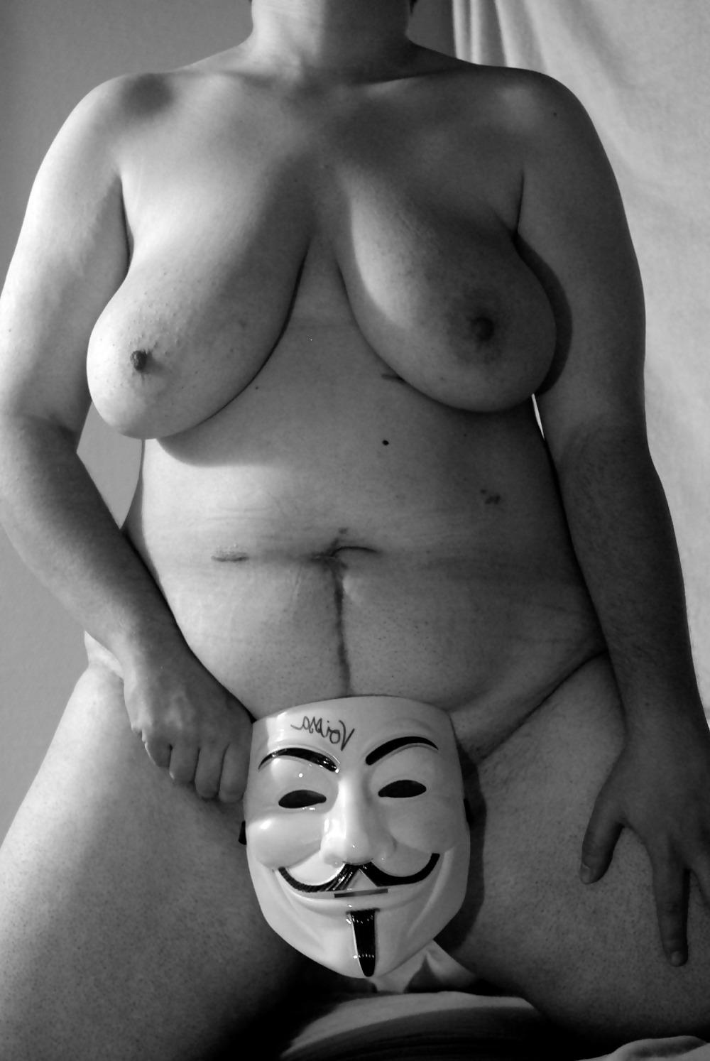 5P Guy Fawkes has big breasts...