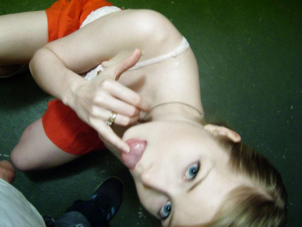25P Blue-eyed Anna sucks