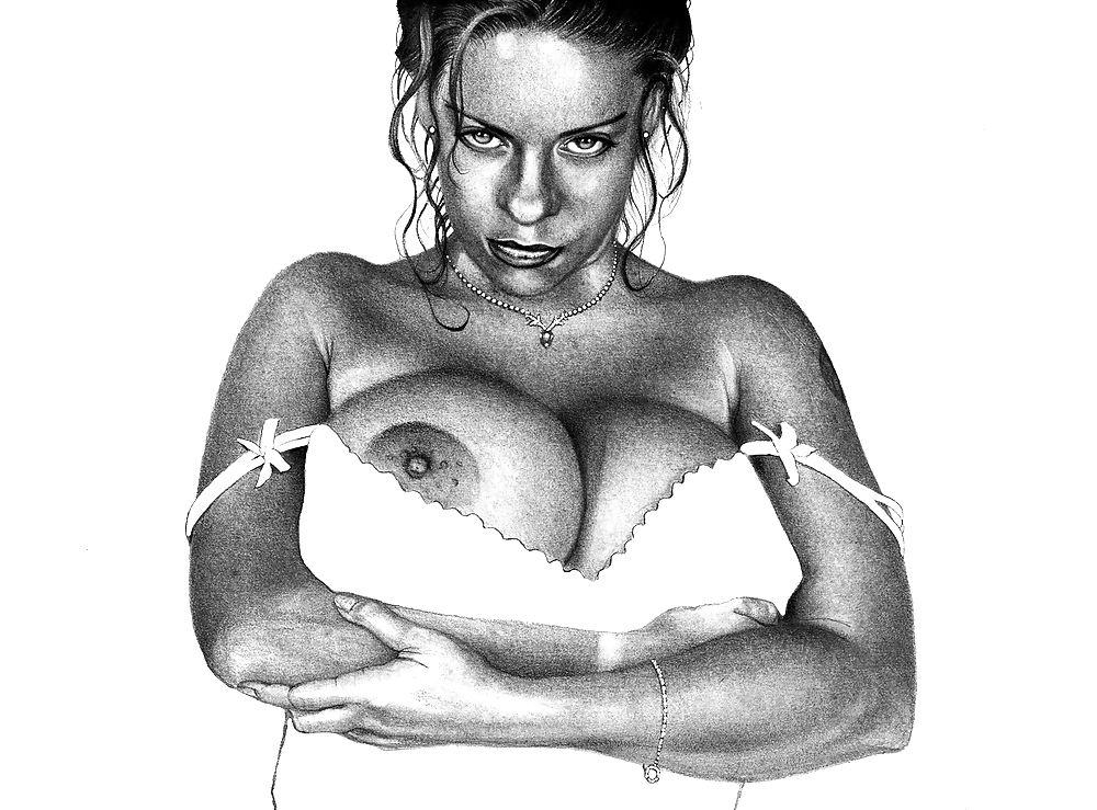 25P Drawn boobs