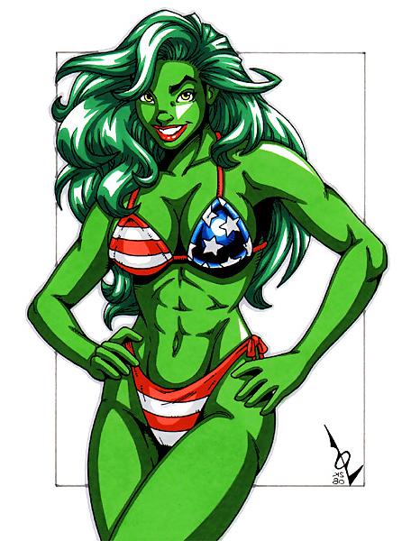 25P Comic Babes: She-Hulk