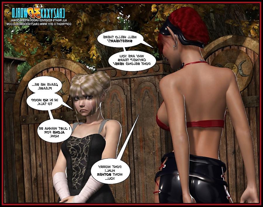 25P 3D Comic: The Nymph 1
