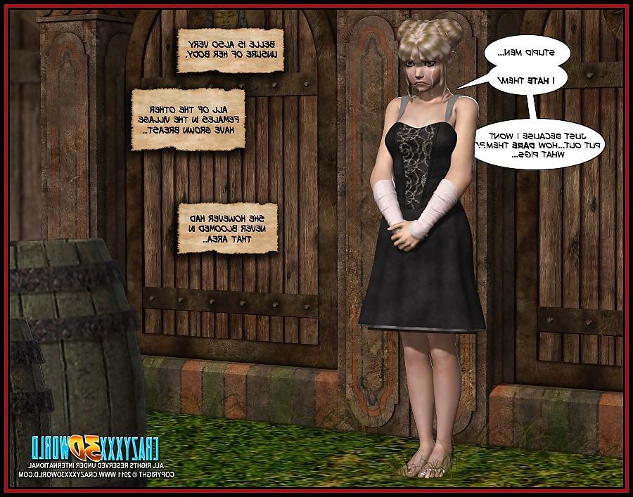 25P 3D Comic: The Nymph 1