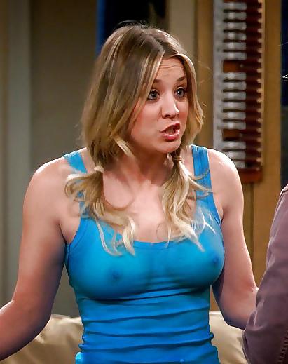 13P Kaley Cuoco See-Thru 5