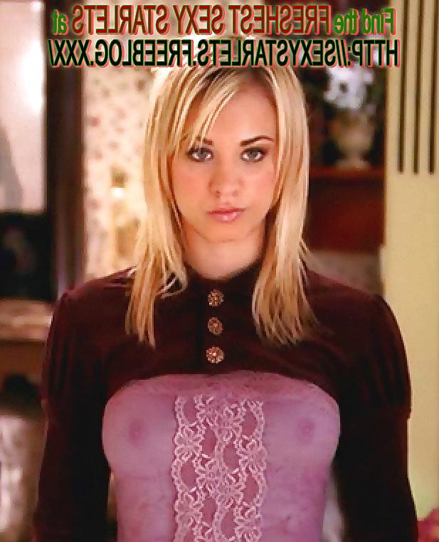 13P Kaley Cuoco See-Thru 5
