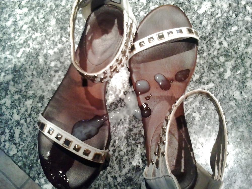 9P White Flat Sandal