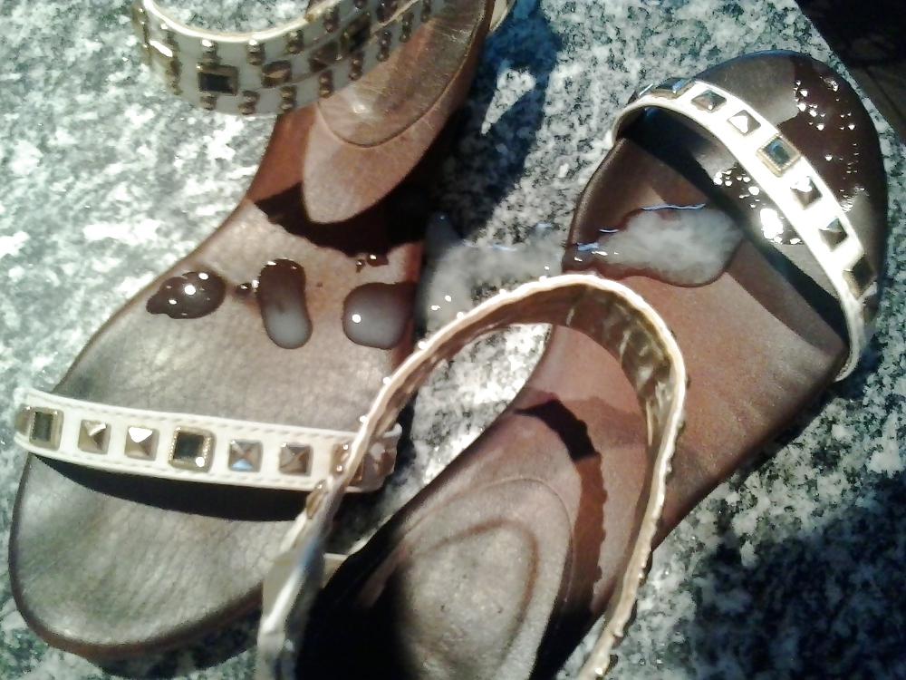 9P White Flat Sandal