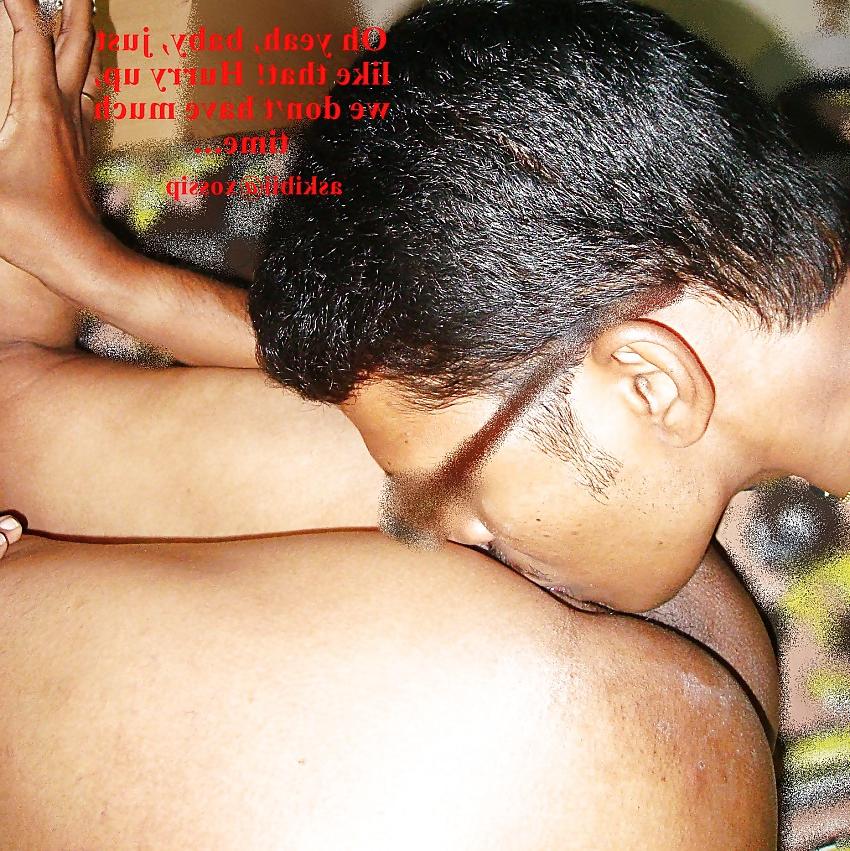 12P Desi wife's Pussy licking training!