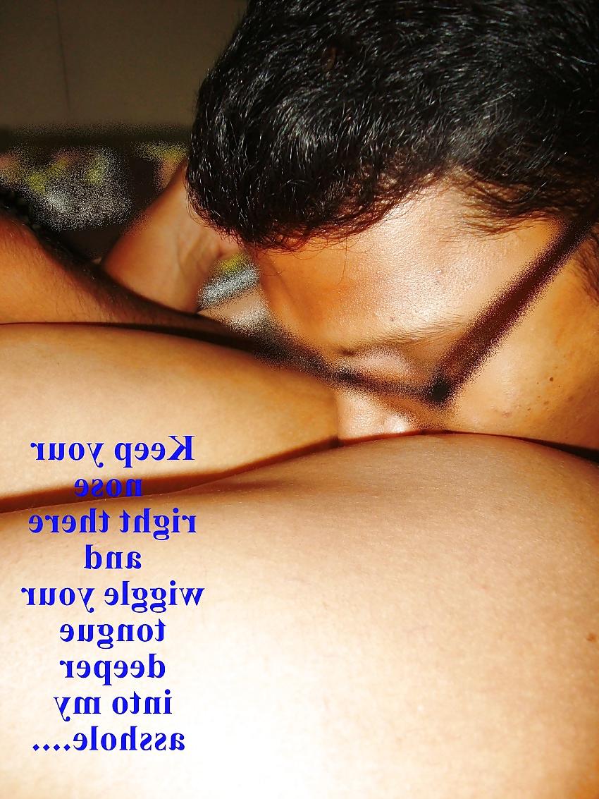 12P Desi wife's Pussy licking training!