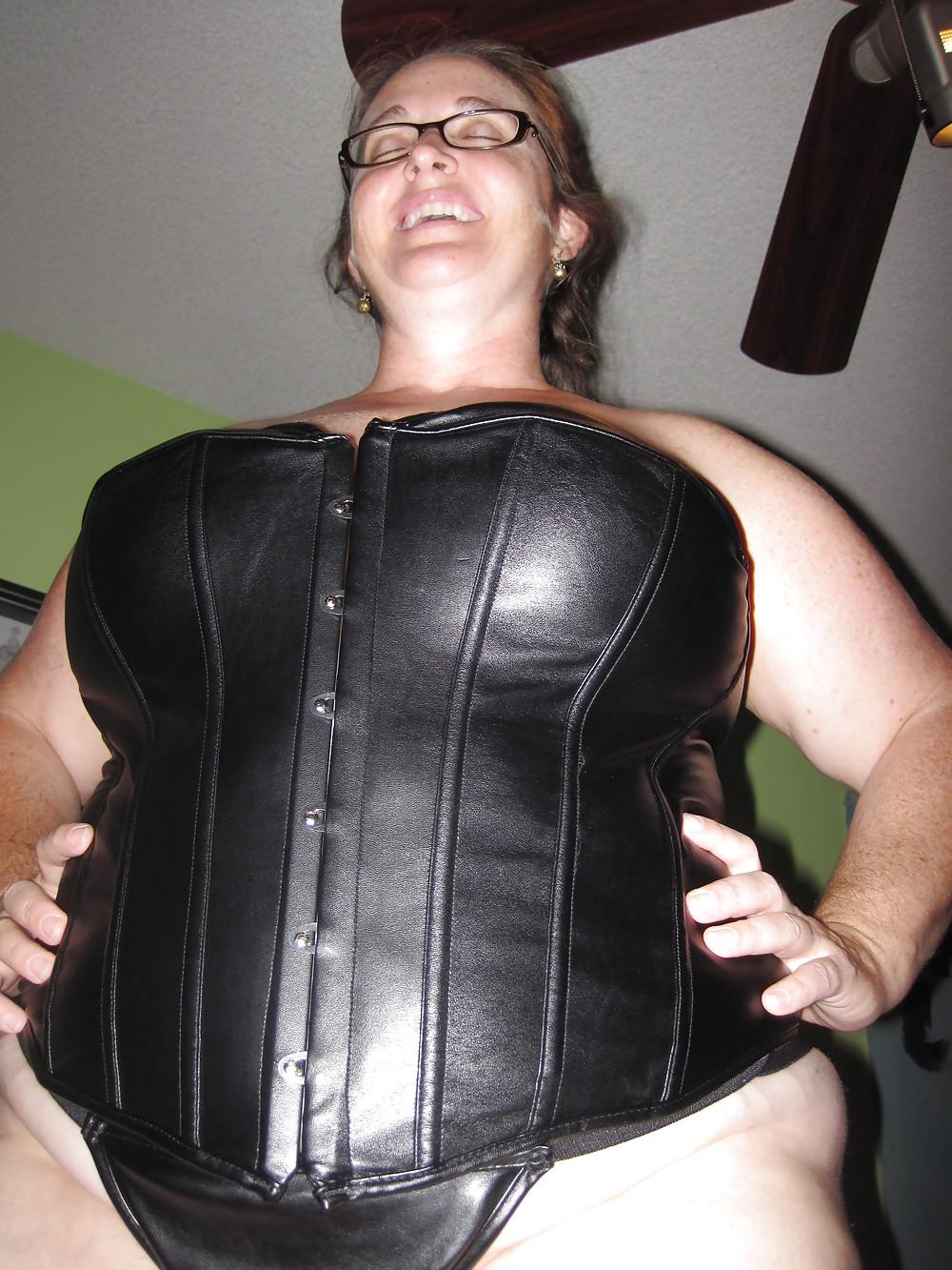 25P Maureen Lyall - Leather Corset Part 2