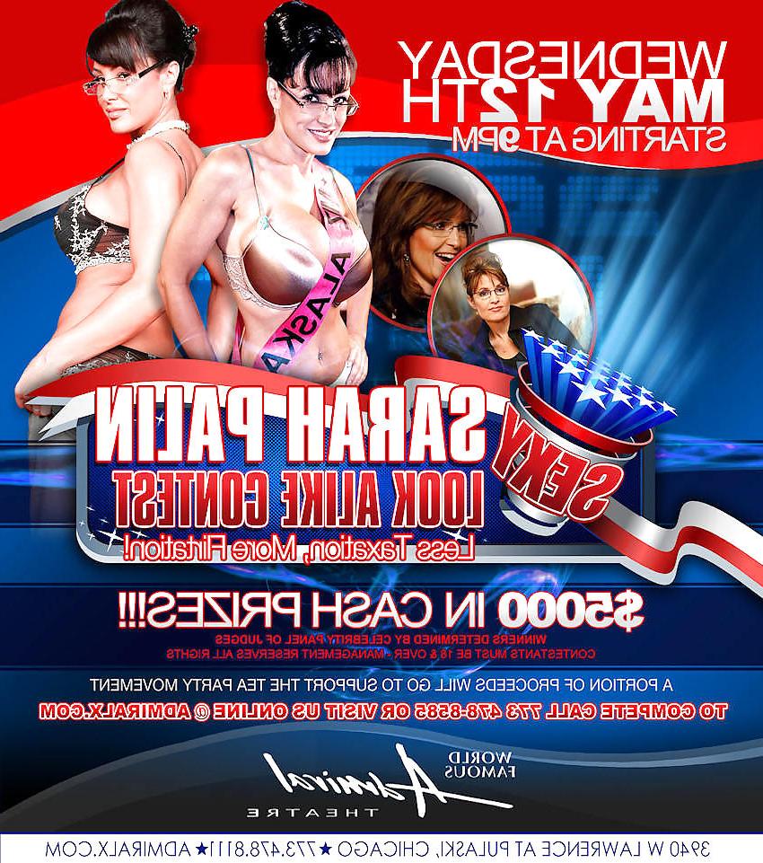 24P Sarah Palin Lookalike Stripper Contest 2010