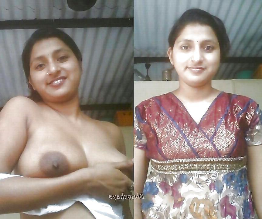 6P Indian desi dress undress