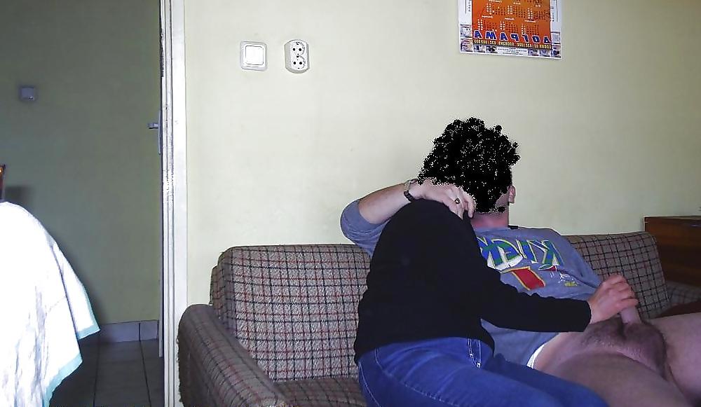 5P Granny suck my cock