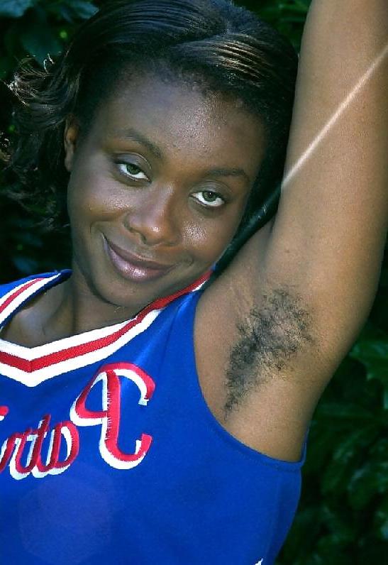 25P Latrese, black beauty with hairy armpits and pussy