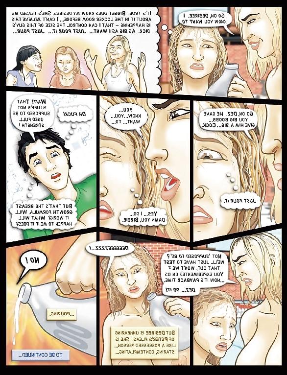 25P Breast Expansion - H2GROW (Comic)