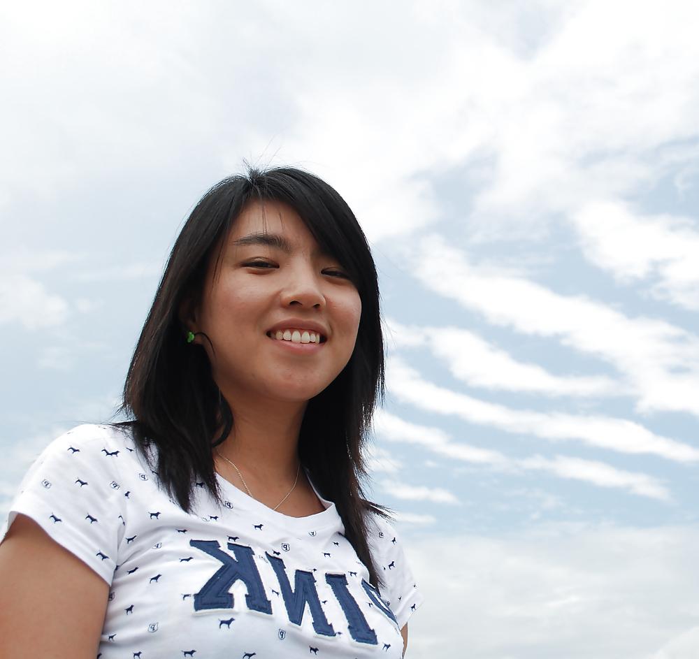 22P How long could you fuck this asian before cumming on her?