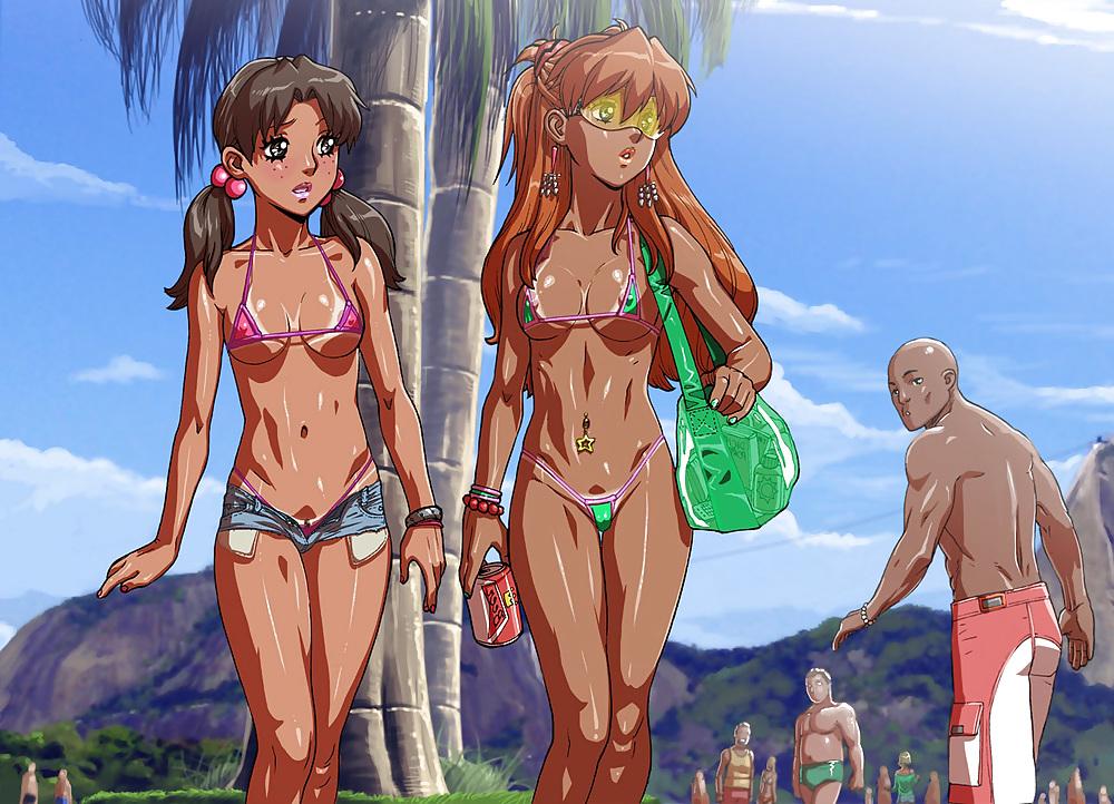 25P Drawn Hits - Toon Tits: Girl Group - Wähle 1 zum Ficken!