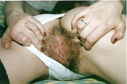 25P See throu panties and hairy