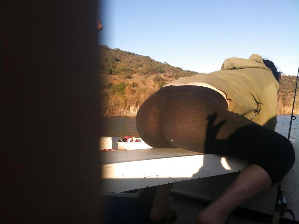 5P Me fishing see though pants