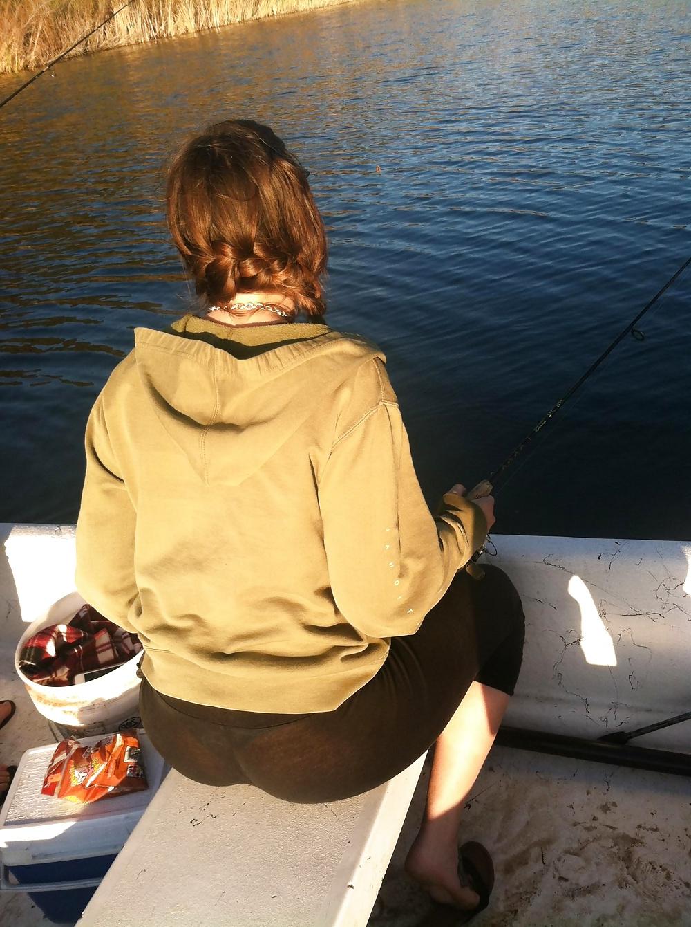 5P Me fishing see though pants