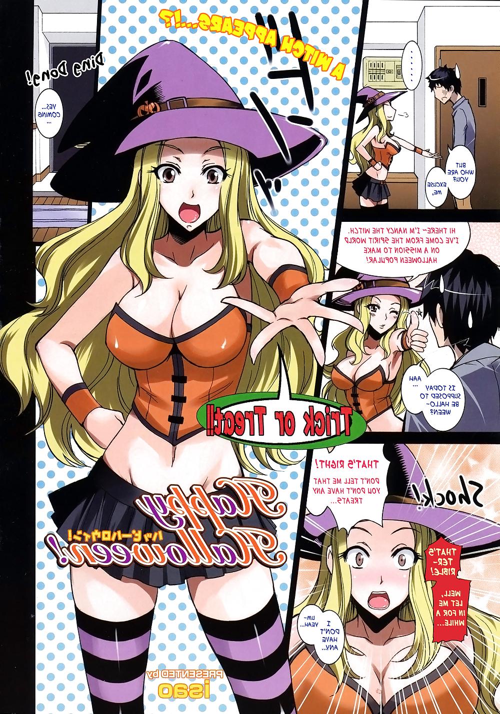 4P (HENTAI Comic) Happy Halloween
