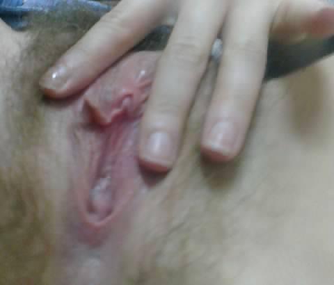 25P Young teen having fun alone at home 01 fingering and toying