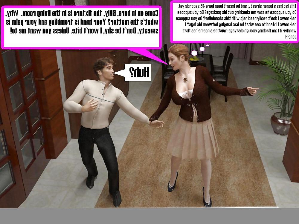 25P Caption 3D comic